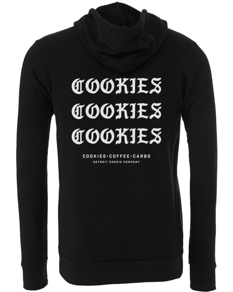 Detroit Cookie Co. Zip Up Hoodie Detroit Cookie Company