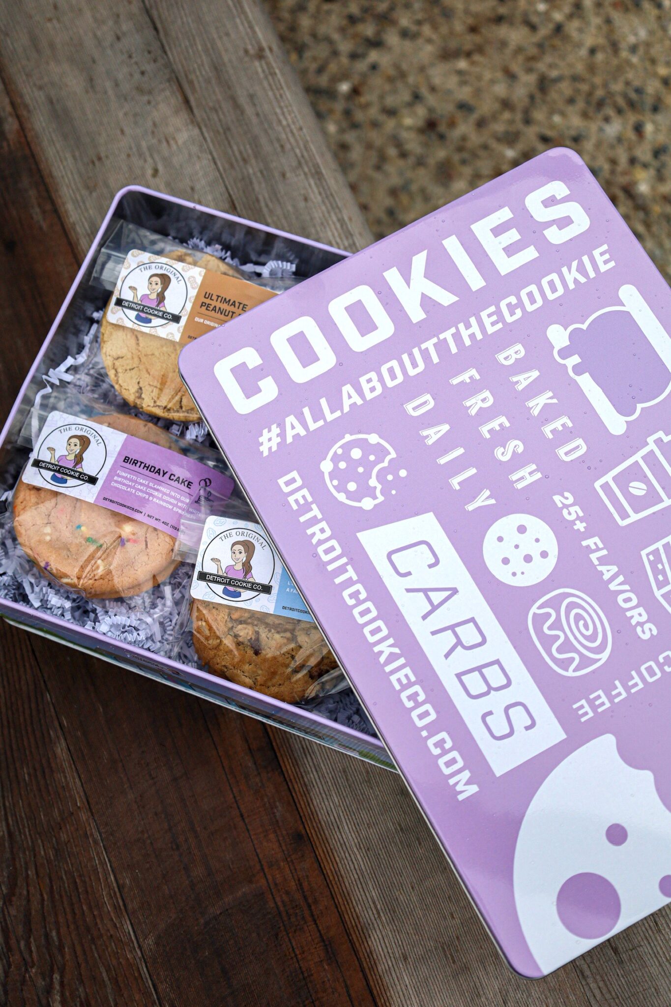 Everyday Cookie Tin – Detroit Cookie Company