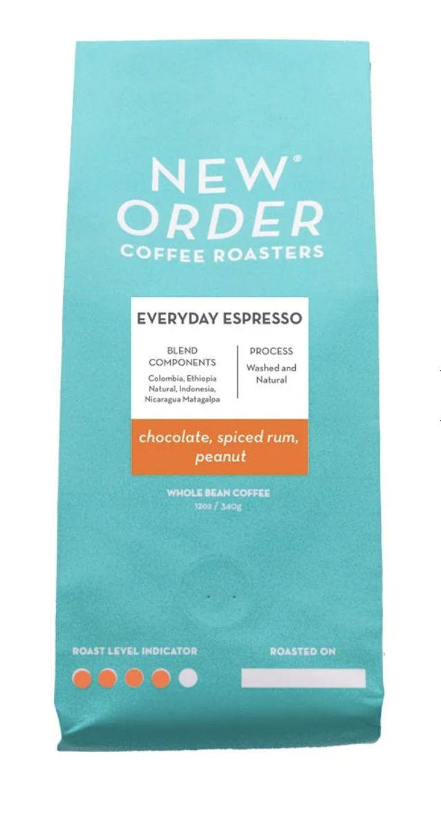 New Order Everyday Espesso Coffee Beans